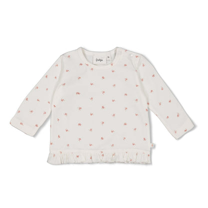 || Feetje || T-shirt met bloemen print - Morning Sun