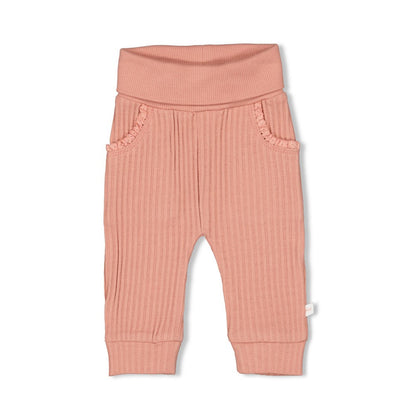 || Feetje || Ribbroek met ajour - Morning Sun