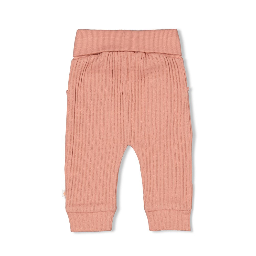 || Feetje || Ribbroek met ajour - Morning Sun