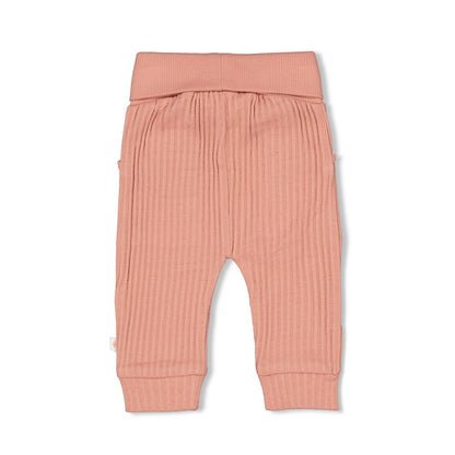 || Feetje || Ribbroek met ajour - Morning Sun