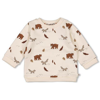 || Feetje || Sweater met berenprint - Wild World