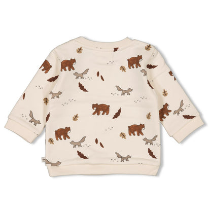 || Feetje || Sweater met berenprint - Wild World