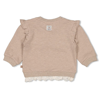|| Feetje || Trui met broderie - Better Together