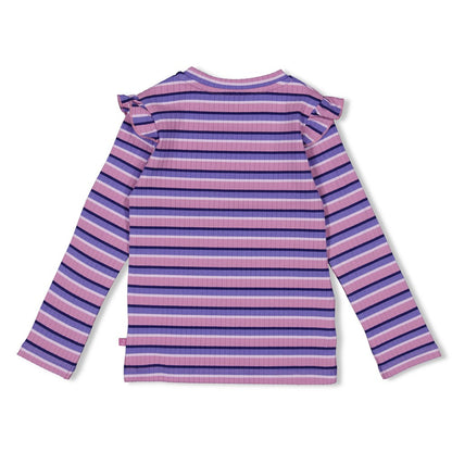 || Jubel || Gestreept rib t-shirt - Wild Soul