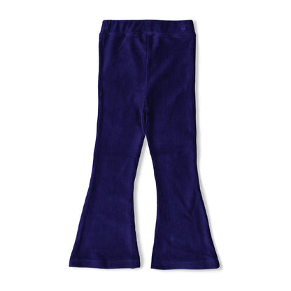|| Jubel || Flared broek rib fluweel indigo - Wild Soul