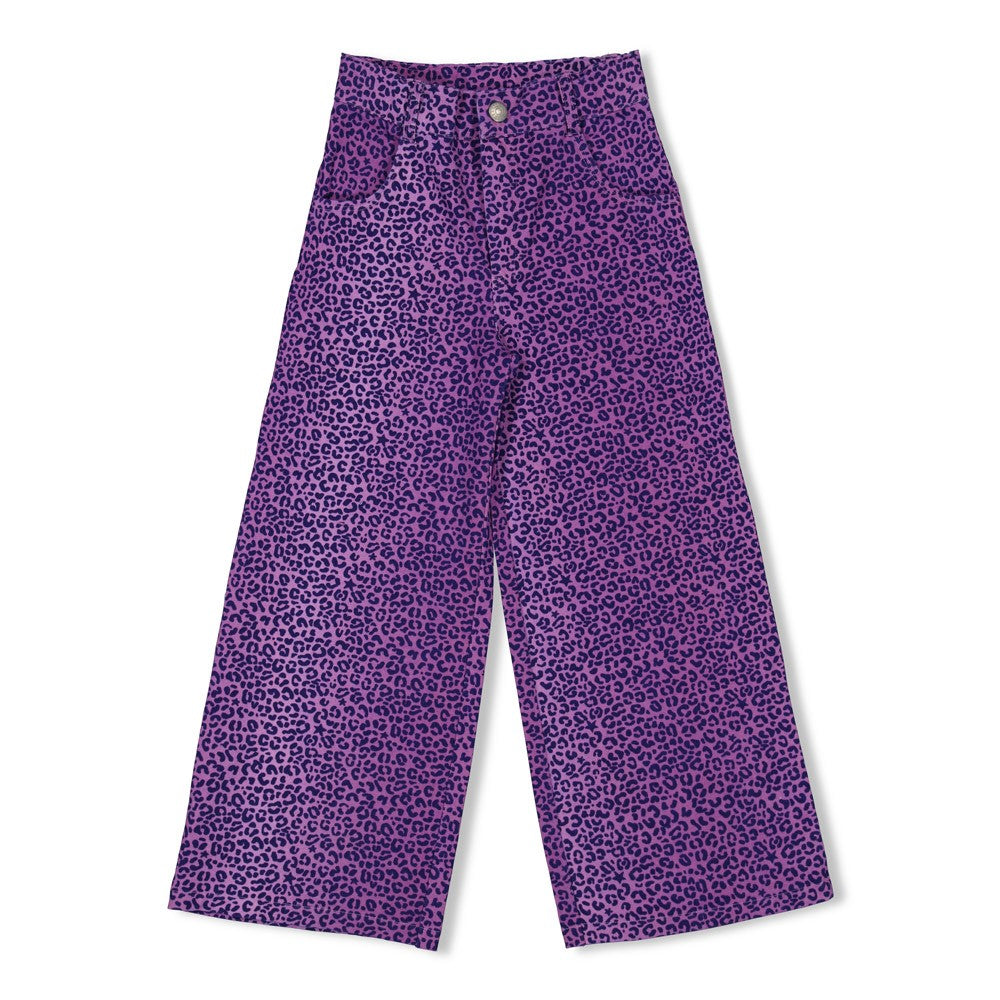 || Jubel || Wijde broek met panter print - Wild Soul
