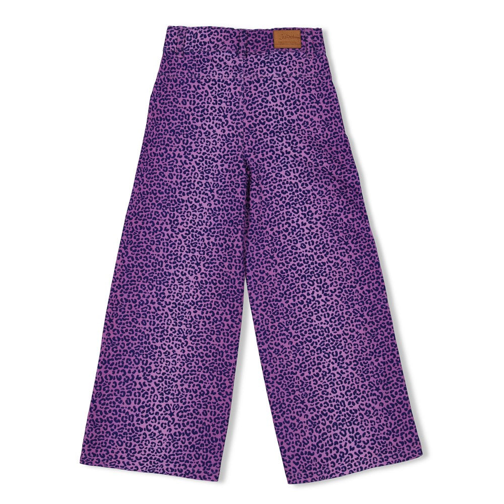 || Jubel || Wijde broek met panter print - Wild Soul