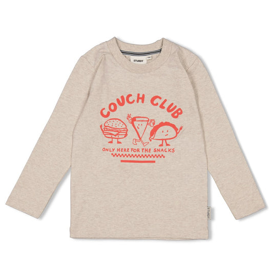 || Sturdy || T-shirt met print - Couch Club