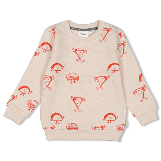 || Sturdy || Sweater met print - Couch Club