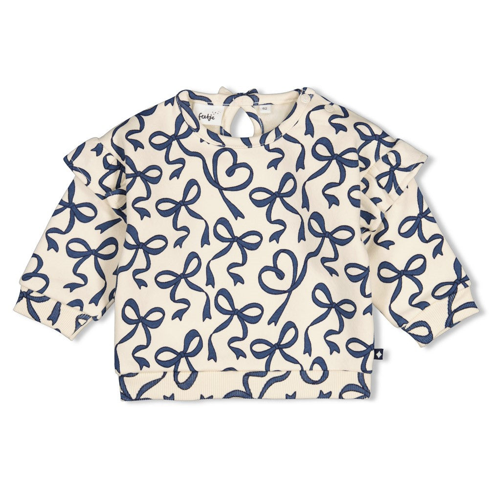 || Feetje || Sweater met strikken print - Winter Denims