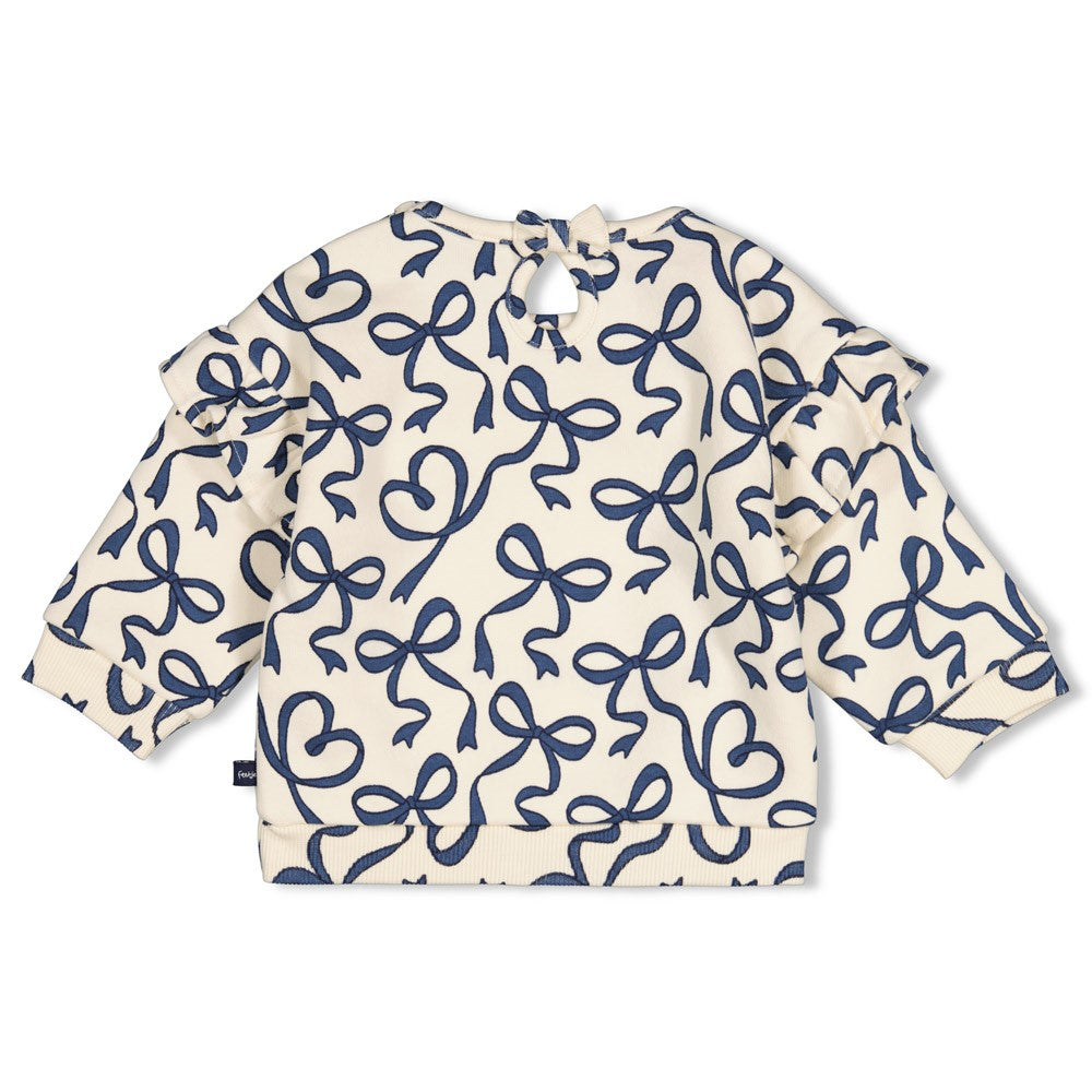 || Feetje || Sweater met strikken print - Winter Denims