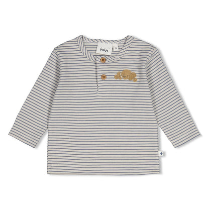 || Feetje || Gestreept t-shirt - Breakfast Buddy