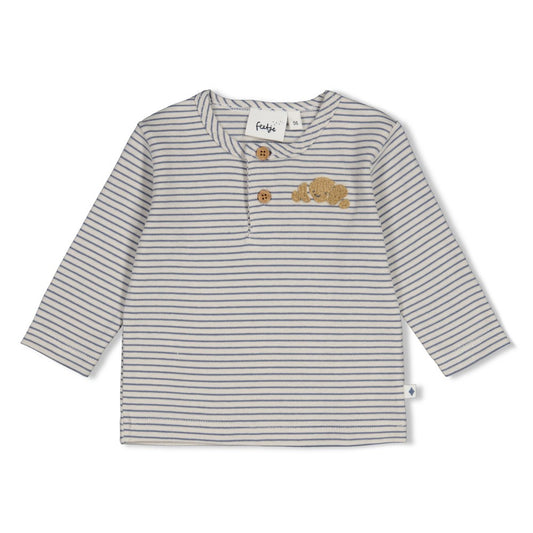 || Feetje || Gestreept t-shirt - Breakfast Buddy