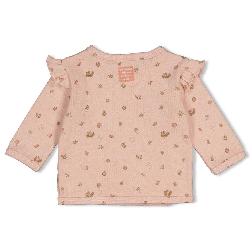 || Feetje || Overslag shirt met bloemen en strik - Fall in Love
