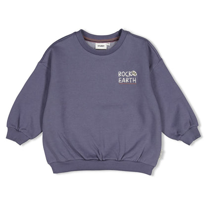 || Sturdy || Oversized sweater met backprint - Rock the Earth