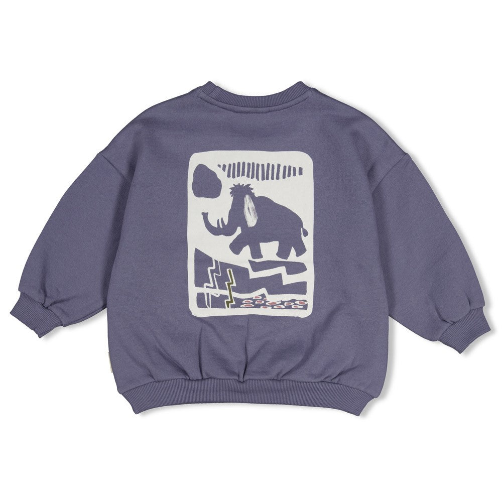 || Sturdy || Oversized sweater met backprint - Rock the Earth
