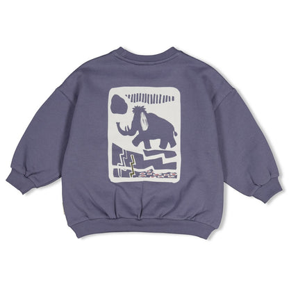 || Sturdy || Oversized sweater met backprint - Rock the Earth