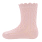 || Ewers || Opengewerkte sokkenn - Oud roze
