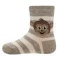 || Ewers || 3 paar sokken - Little Monkey zand