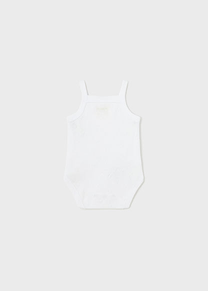 || Mayoral || Basis romper pointelle wit - Newborn