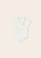 || Mayoral || Shirt romper met kraag wit - Newborn