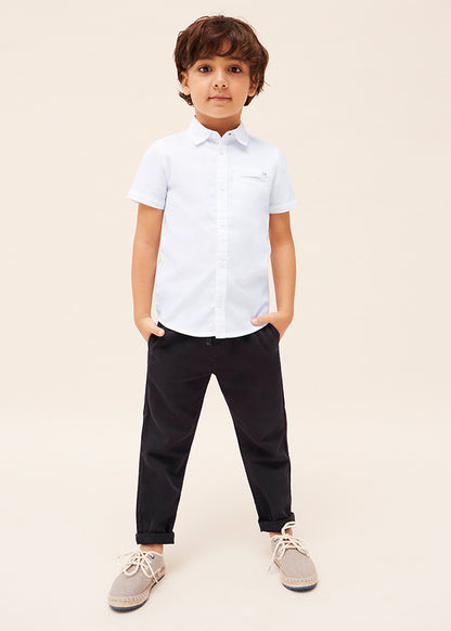 || Mayoral || Linnen chino grijs - Mini