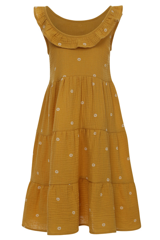 || LOOXS || Mousseline jurk madelief