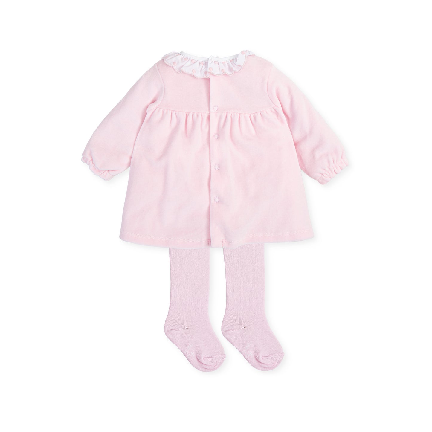 || Tutto Piccolo || Velours babyjurk met maillot