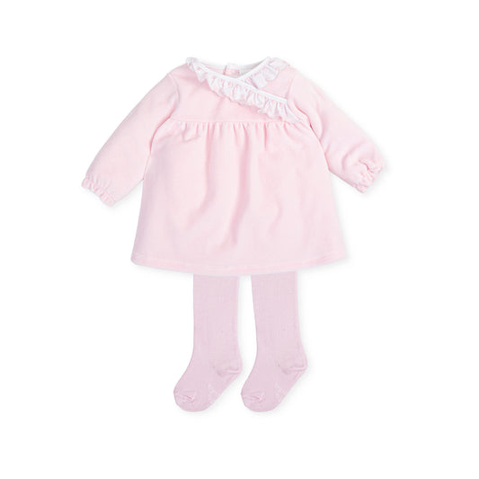 || Tutto Piccolo || Velours babyjurk met maillot