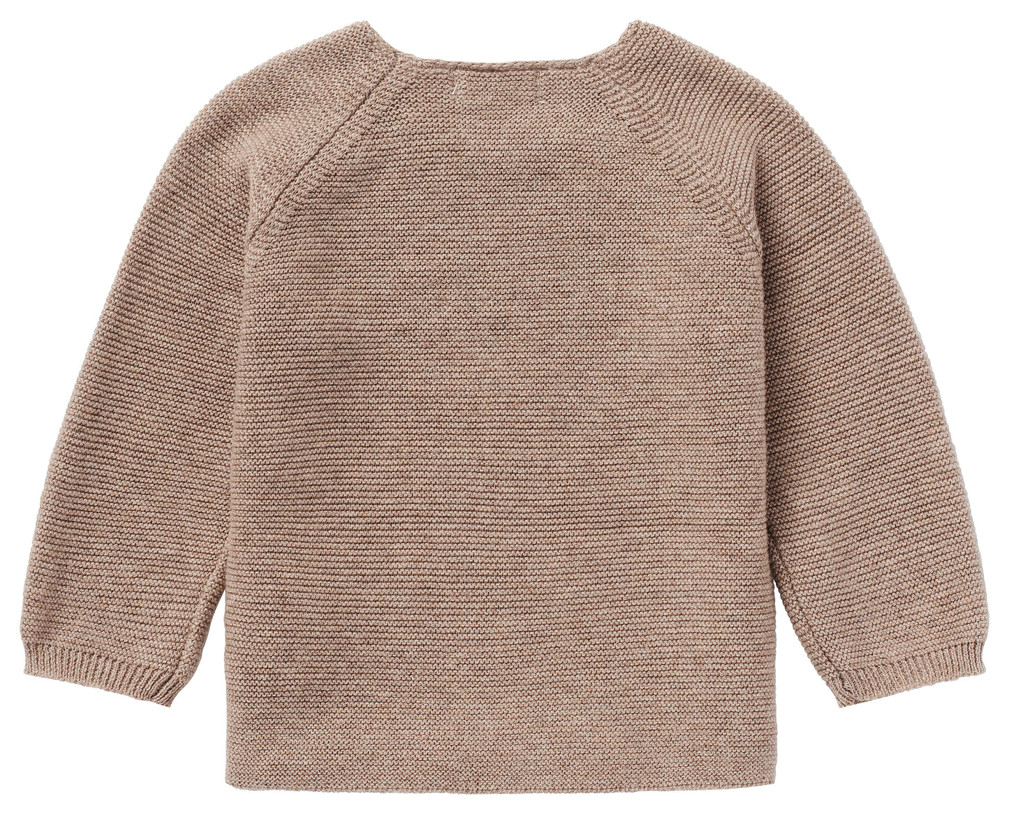 || Noppies || Basis gebreid overslagvest - Taupe Melange