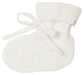 || Noppies || Gebreide newborn slofjes - Wit