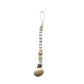 Kopie van || Chewies&more || Bijt- & speenkoord Beads - Mon Fleur White