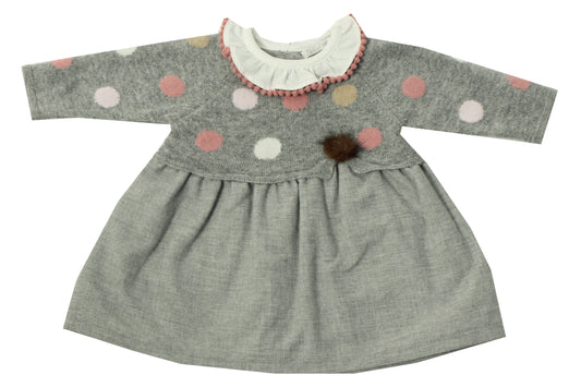 || Dr.Kid || Cashmere jurk met stippen