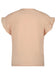 || NONO || T-shirt met ruffle mouwen - Rosy Sand