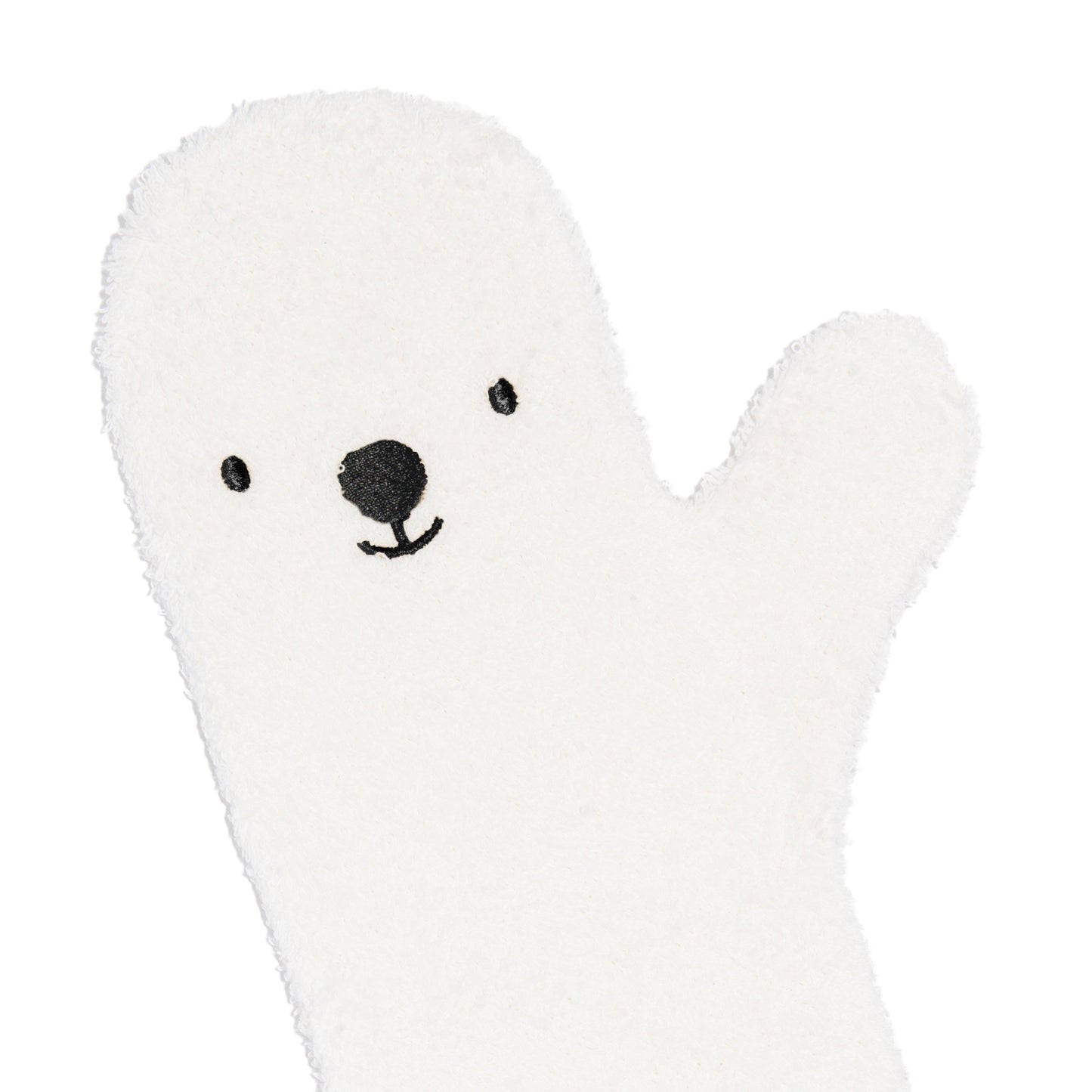 || Nifty || Baby Shower Glove - White Bear