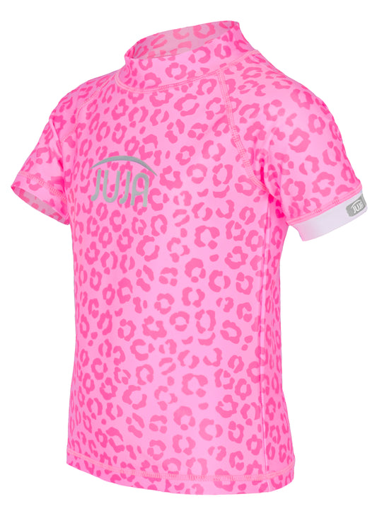 || JUJA || UV zwemshirt - Roze Leopard