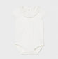 Mayoral romper broderie - ecru