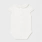 Mayoral romper broderie - ecru