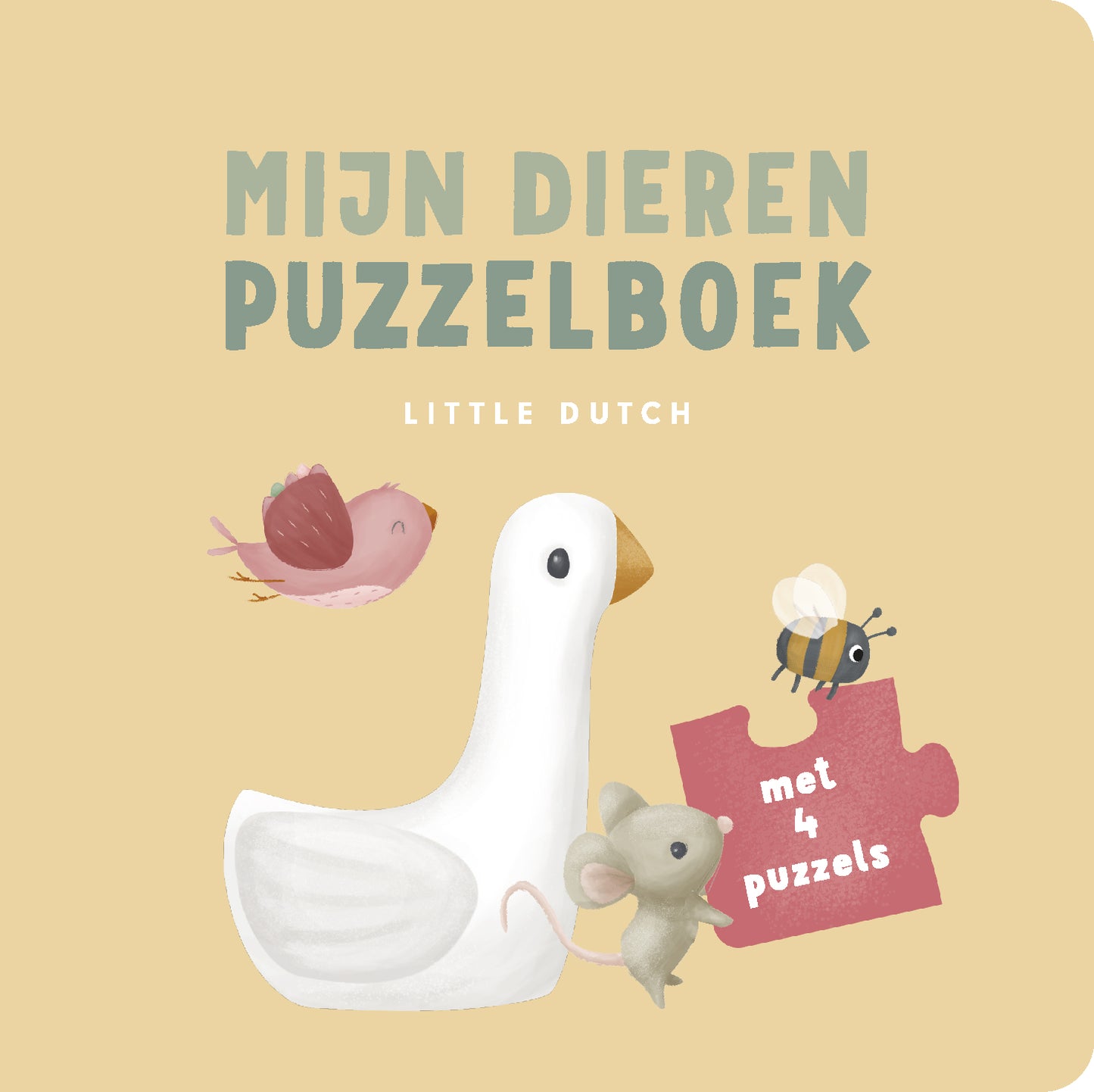 || Little Dutch || Puzzelboek - Mijn dieren