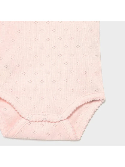 Mayoral romper pointelle - roze
