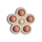 Mushie Pop It - Flower Rose Blush