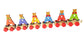 Charl's Toys || Houten Treinletter - A